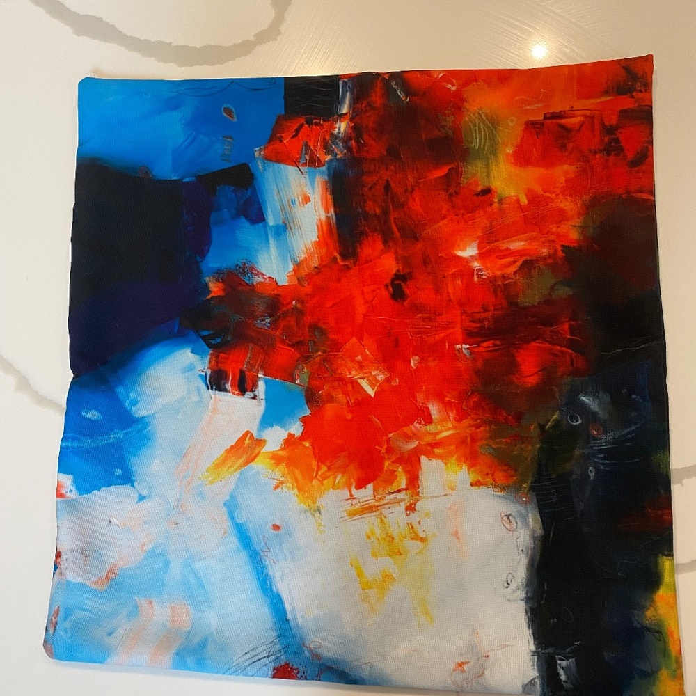 THREE THROW PILLOW COVERS 18 x 18